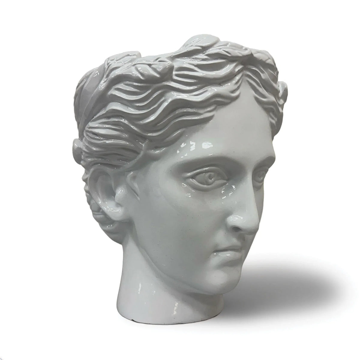 Urban Attitude Venus Head Planter - Matte White