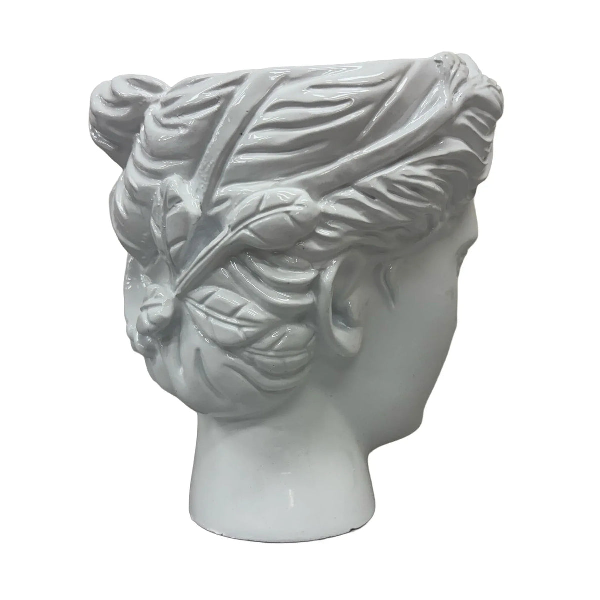 Urban Attitude Venus Head Planter - Matte White