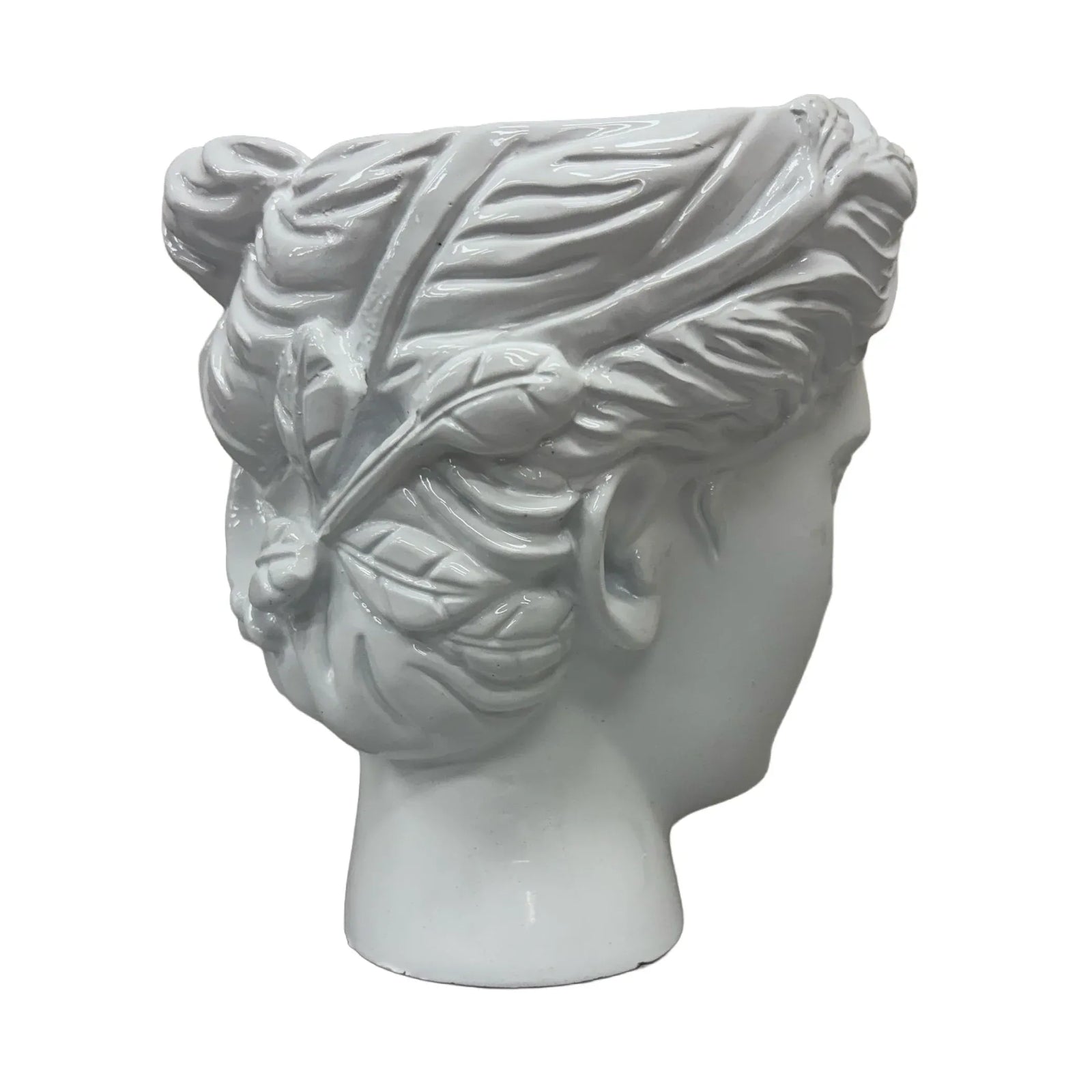Urban Attitude Venus Head Planter - Matte White