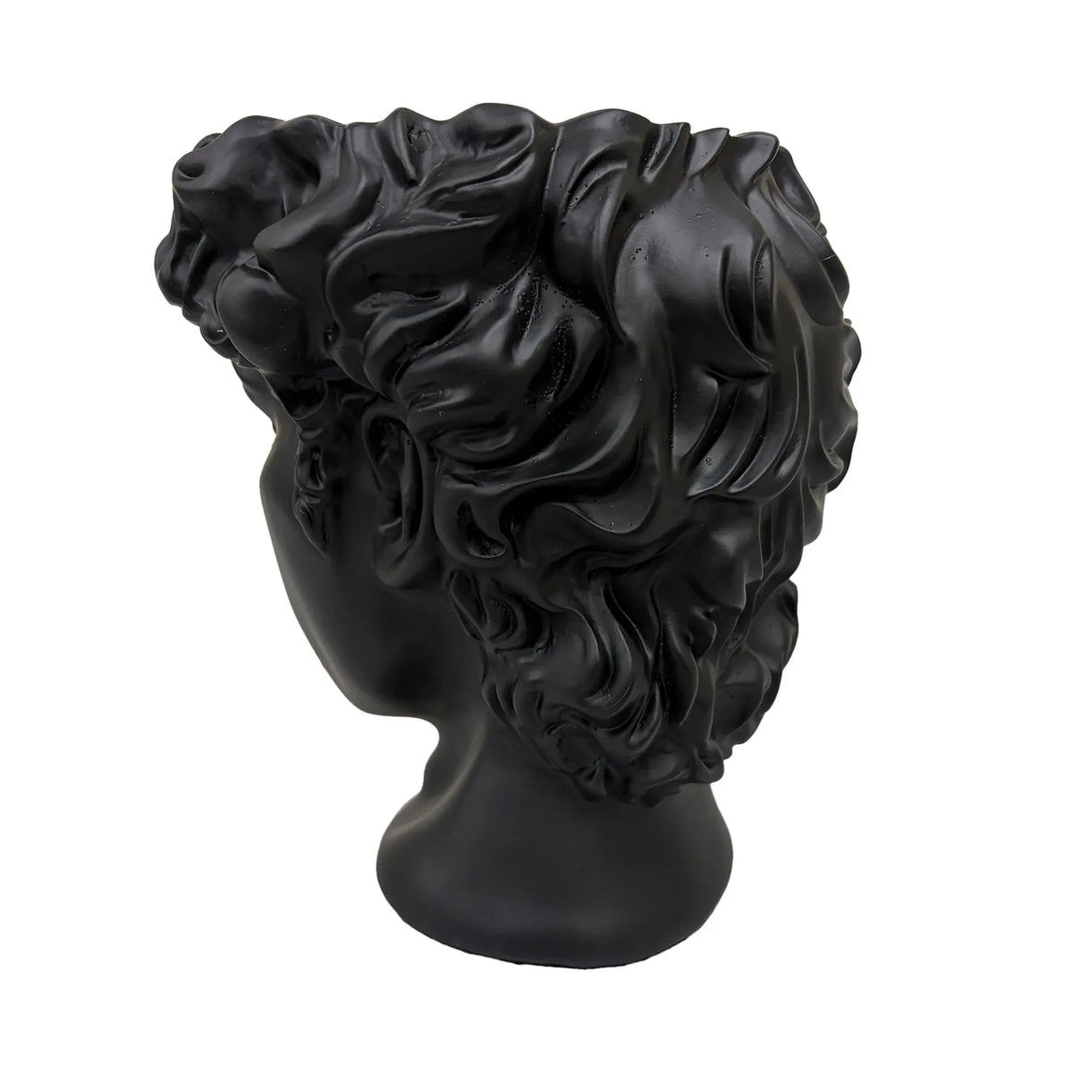 Urban Attitude David Head Planter - Matte Black