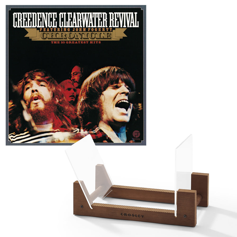 Creedence Clearwater Revival - Chronicle The 20 Greatest Hits - 2Lp Vinyl Album &amp; Crosley Record Storage Display Stand
