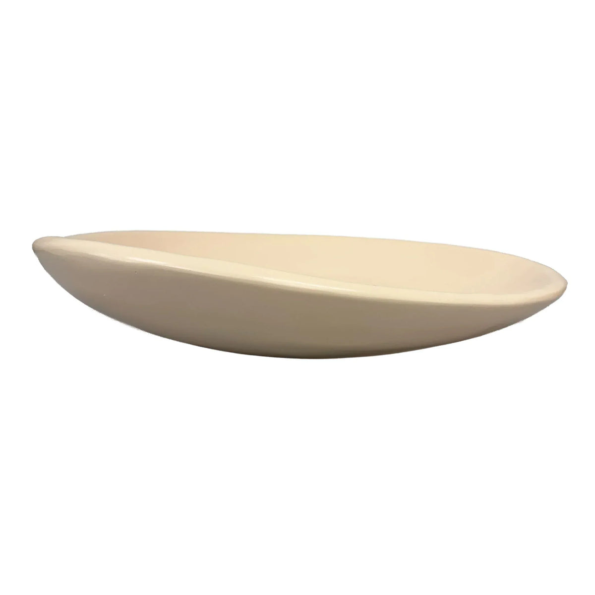 Urban Attitude SHAY Extra Large Bowl Height 6cm lowest 12cm highest by Width 52.5cm x 60cm - Stone Ivory