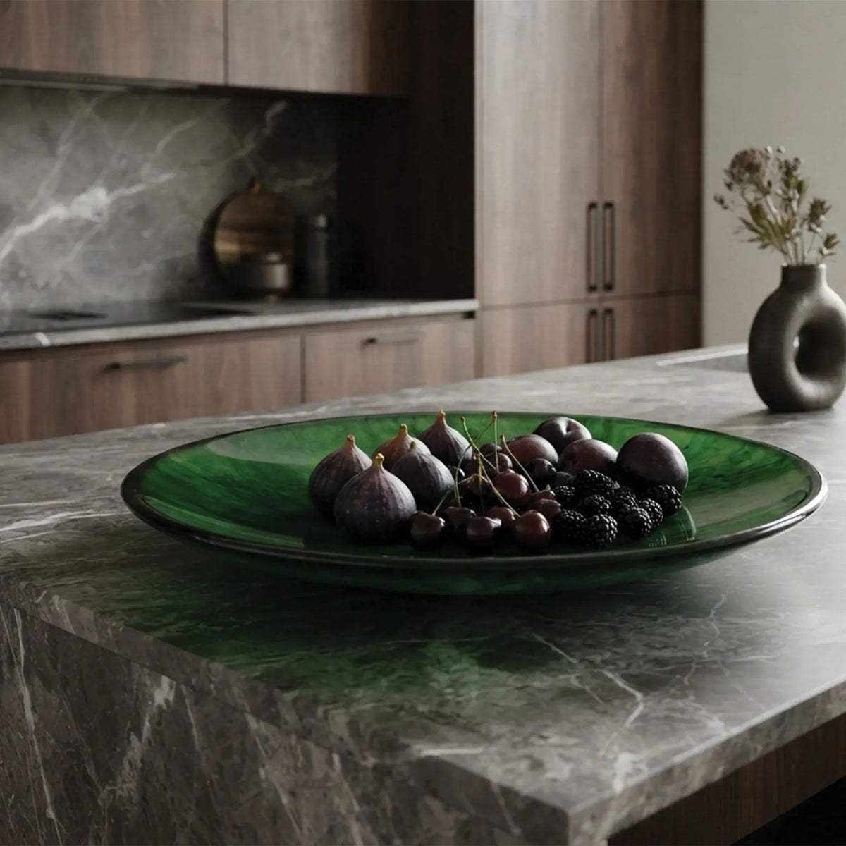 Urban Attitude SHAY Extra Large Bowl Height 6cm lowest 12cm highest by Width 52.5cm x 60cm - Sage Mist