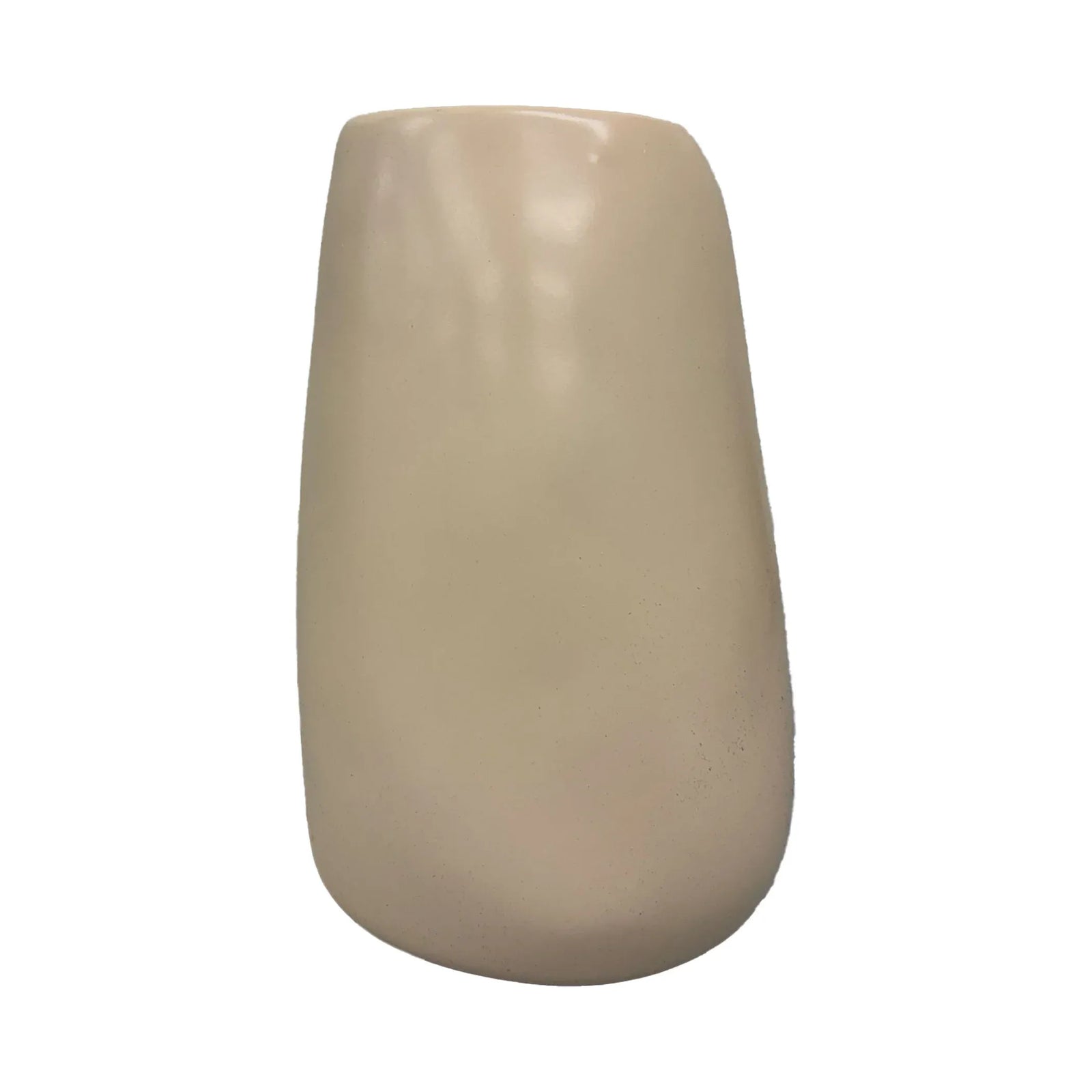 Urban Attitude RACH Large Vase Height 25.5cm, Width 17cm, Opening 6cm x 9cm - Stone Ivory