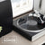 Victrola Stream Carbon Turntable + Crosley Soho Turntable Stand - Natural