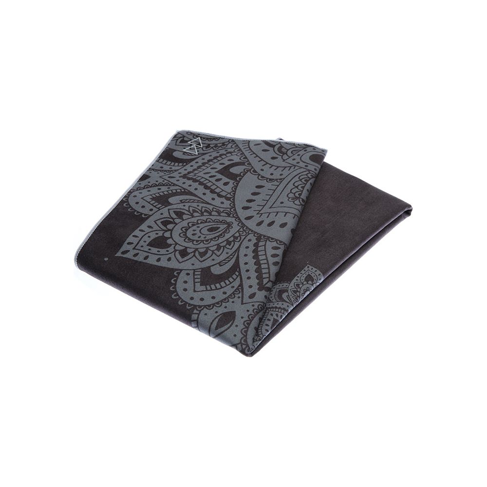 Yoga Design Lab Mat Yoga Towel Mandala Black