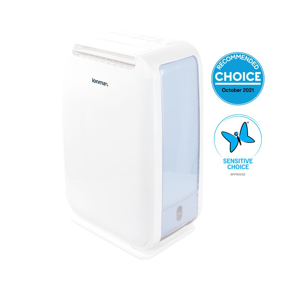 Ionmax ION610 6L/day Desiccant Dehumidifier CHOICE Recommended &amp; Sensitive Choice Approved