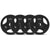 CORTEX 10kg Tri-Grip Olympic Plates 50mm (Set of 4)
