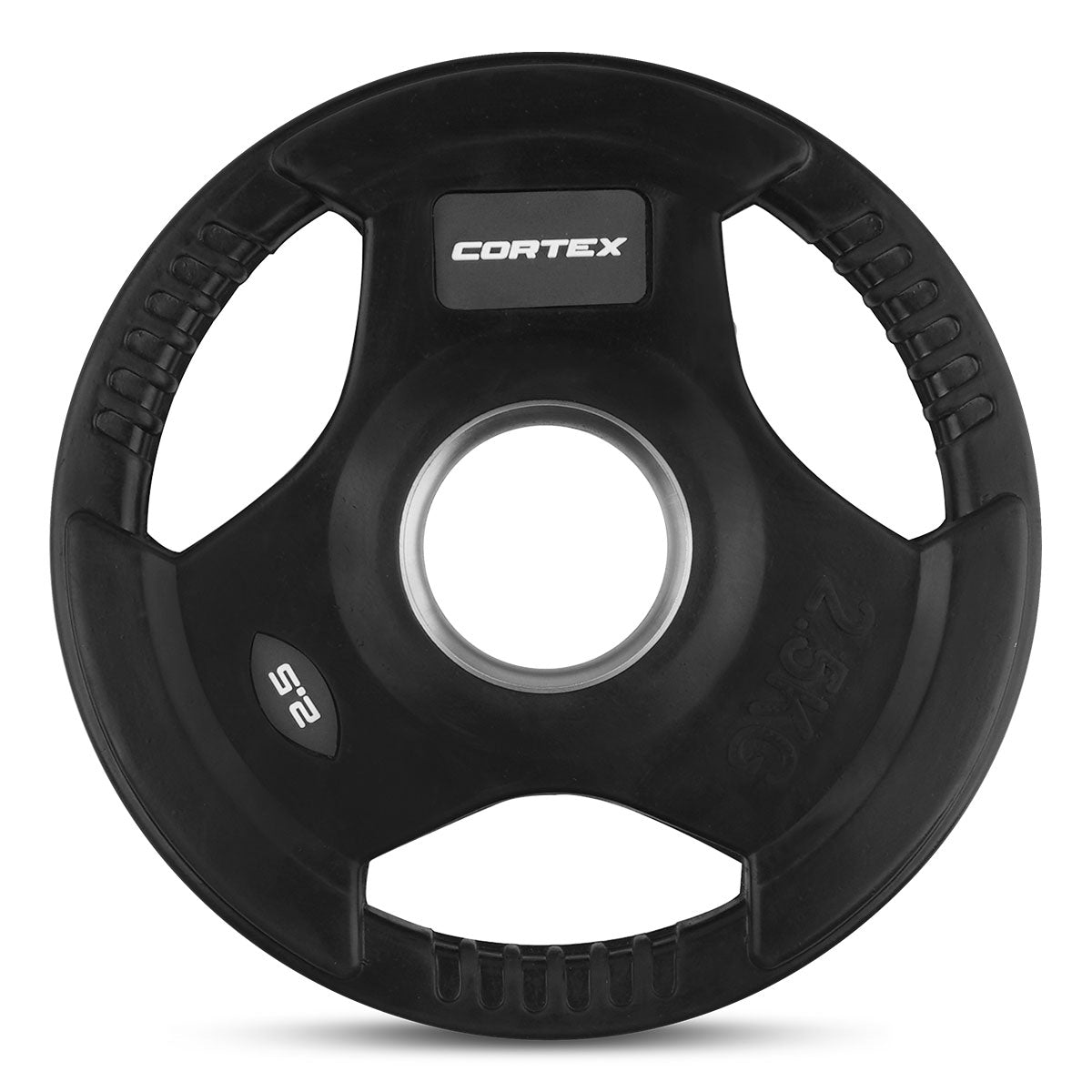 CORTEX 2.5kg Tri-Grip V2 50mm Olympic Plates (Pair)