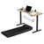 WalkingPad C2 Treadmill + ErgoDesk Automatic Standing Desk 1500mm in Oak/Black + Cable Management Tray