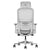 Lifespan Fitness DM8 Ergonomic Office Desk Chair (White/Grey)
