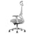 Lifespan Fitness DM8 Ergonomic Office Desk Chair (White/Grey)