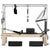 Lifespan Fitness Contour Cadillac Pilates Reformer with Full Trapeze Table (Black)
