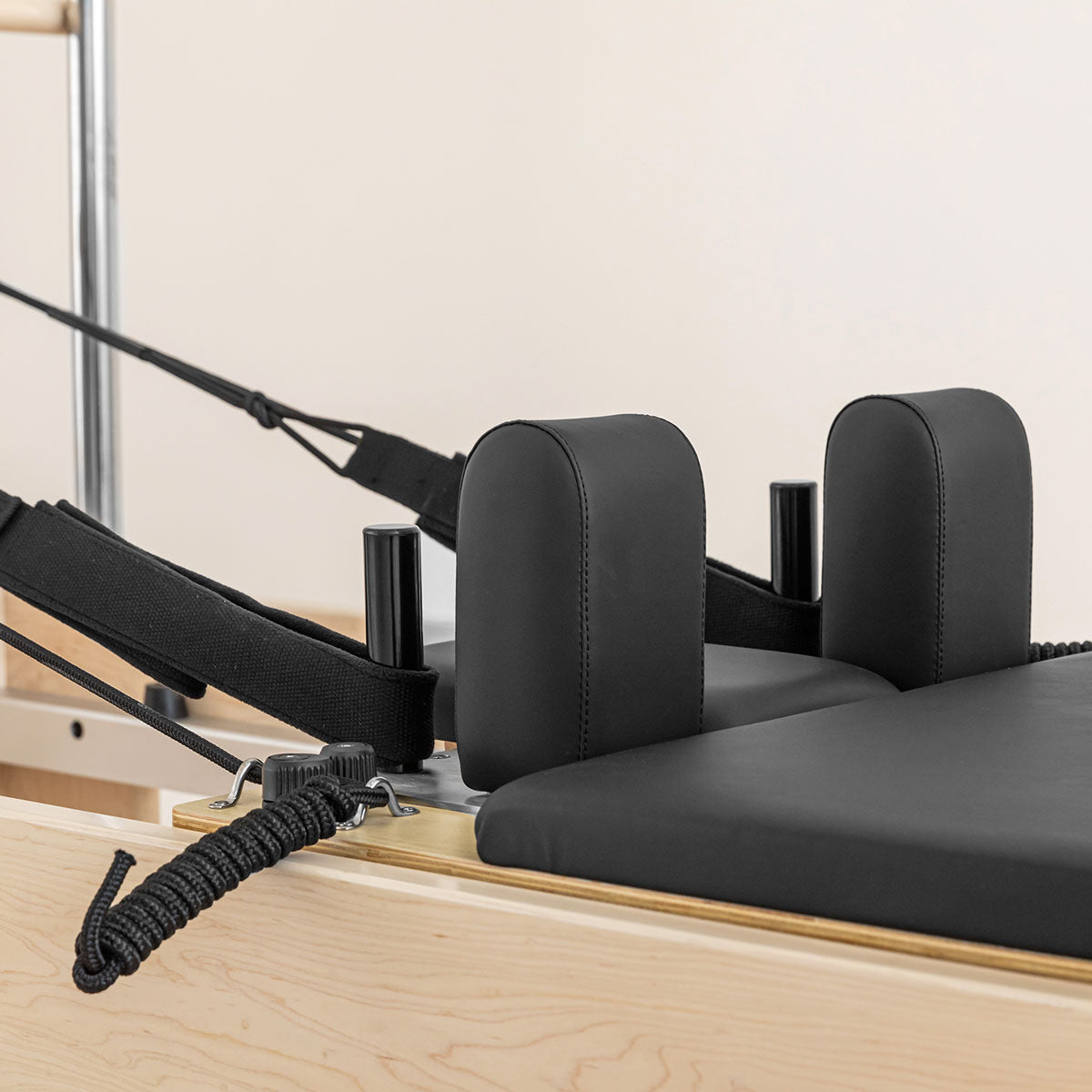 Lifespan Fitness Contour Cadillac Pilates Reformer with Full Trapeze Table (Black)