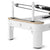 Lifespan Fitness Contour Pro Aluminum Pilates Reformer Bed Set (Beige)