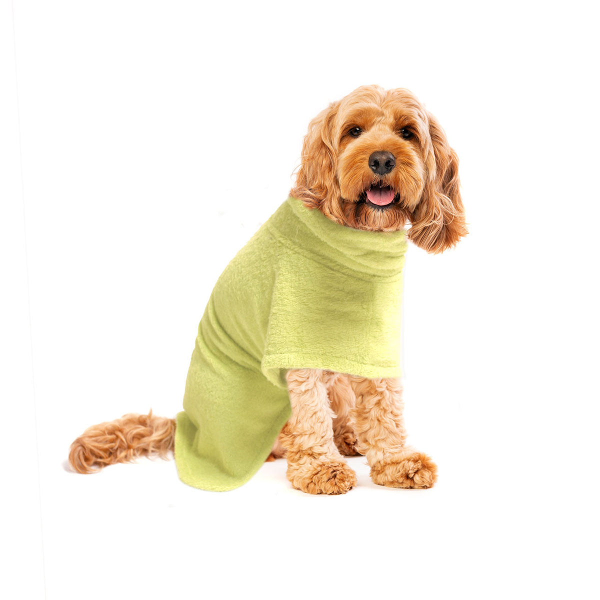 Organic Luxury Bamboo &amp; Cotton Dog Bathrobe