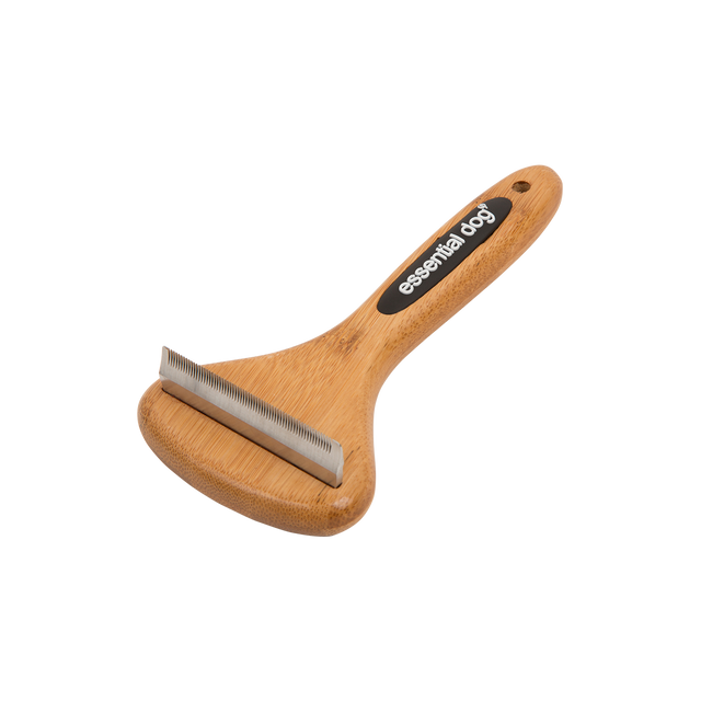 Natural Bamboo Deshedding Tool: Cats &amp; Dogs