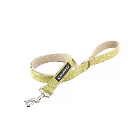 Natural Hemp &amp; Cotton Dog Lead Leash (Grass Green)