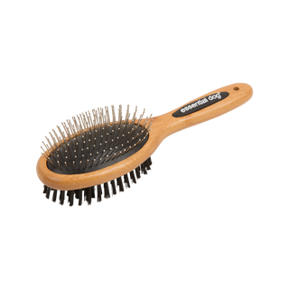 Natural Bamboo Two Sided Brush: Cats &amp; Dogs