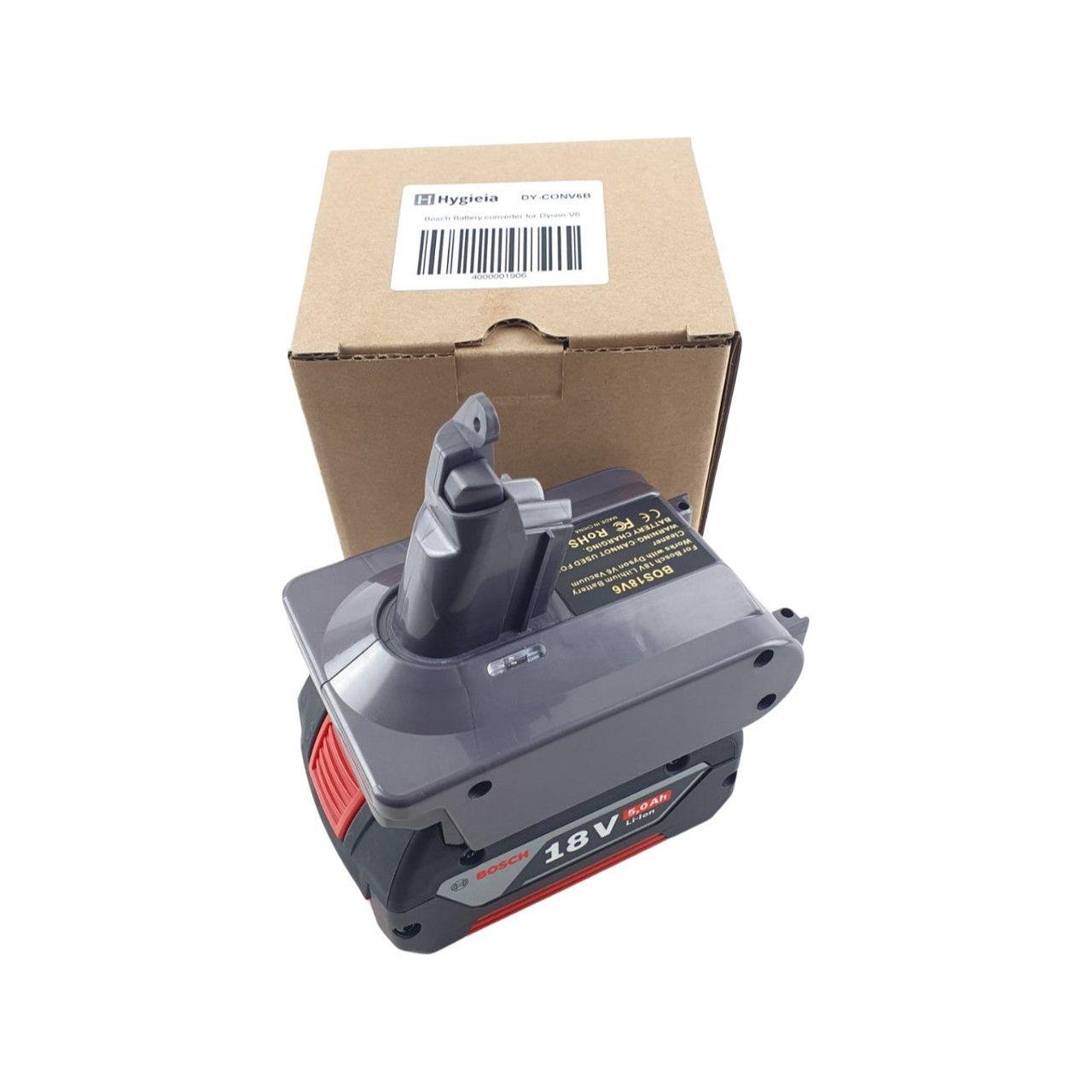 Bosch 18V To Dyson V6, DC58 & DC59 Battery Converter / Adapter