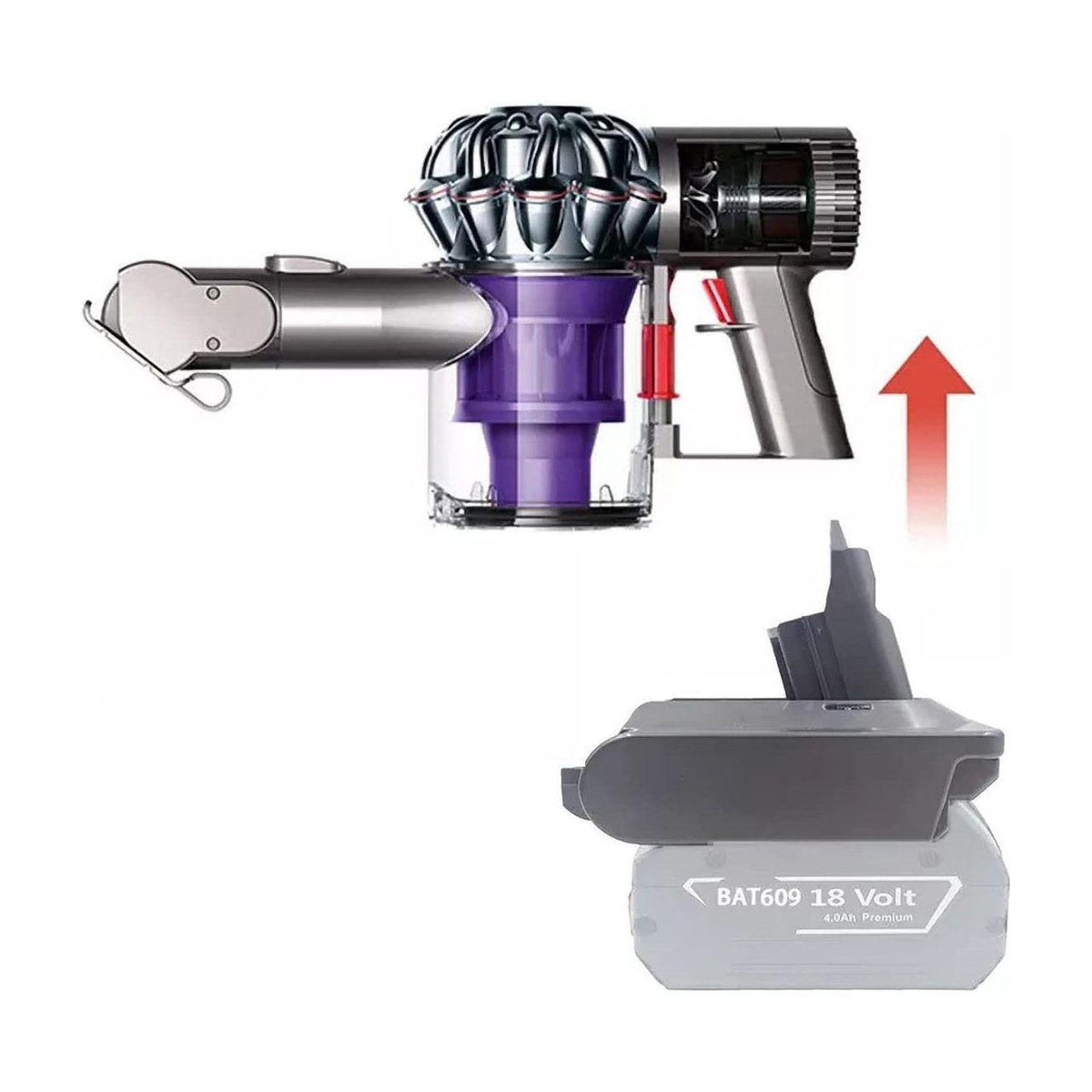 Bosch 18V To Dyson V7 & V8 Battery Converter / Adapter