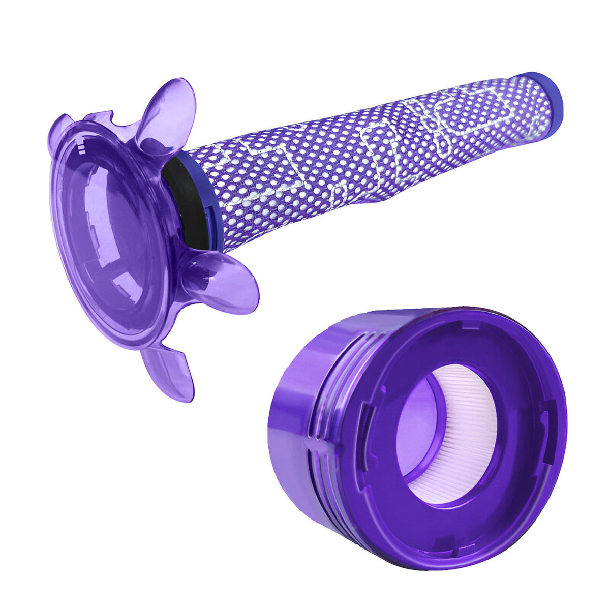 Hygieia Filter Kit for Dyson V7 Advanced SV37 &amp; V8 With Star Pre-Filter SV25