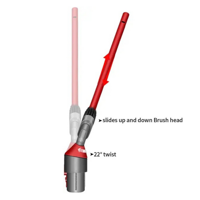 Hygieia Awkward Gap Tool - For Dyson V7 to V15, Gen5detect &amp; Outsize Vacuum Models