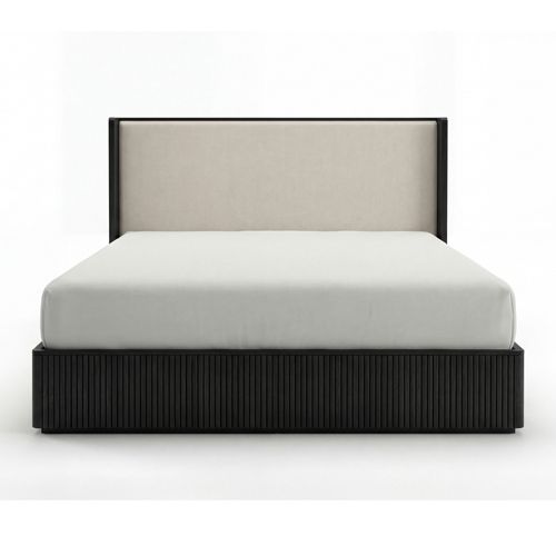 Bedroom Suite 4 Pcs In Black Colour with Tallboy