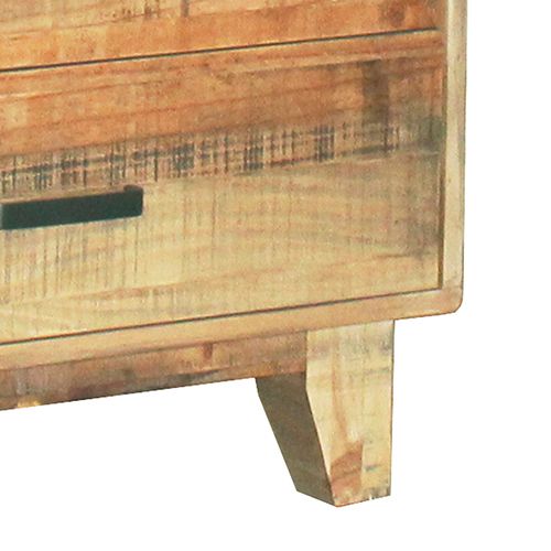 Dresser in Solid Acacia Mirror in Vintage Light Brown