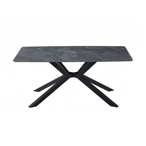 Dining Set Sintered Stone Table with PU Leather chairs