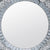 Wall Mirror Sparkling Crush Crystal MDF Silver And Grey MRR-01