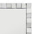 Wall Mirror MDF Silver Mirror Clear Image Rectangular Shape MRR-08