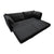 3 Seater Multifunctional Sofa Bed Fabric Upholstery New Foam Pocket Spring