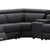 Washington Genuine Leather 6 Seater Corner Sofa With 2 Electric Recliners And Reversible Console