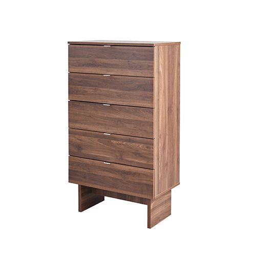 Tallboy with Melamine Finishing 5 Drawers