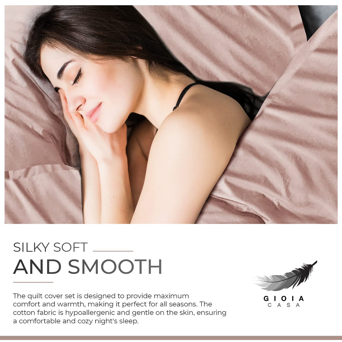 100% Cotton Vintage Washed Bed Quilt Cover Set - Pink - Single