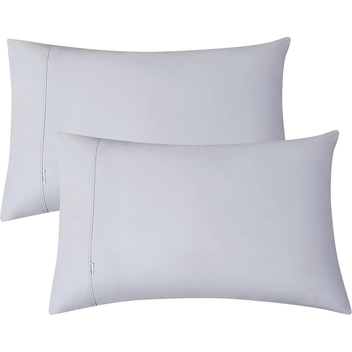 Gioia Casa Vintage Washed 100% Cotton Sheet Set with 1 Pillowcases - Silver - Single