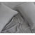 CleverPolly Vintage Washed Microfibre Sheet Set with 1 Pillowcase - Grey - Single