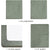 CleverPolly Vintage Washed Microfibre Sheet Set with 1 Pillowcase - Khaki Green - Single