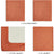 CleverPolly Vintage Washed Microfibre Sheet Set with 1 Pillowcase - Terracotta - Single