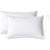 CleverPolly Vintage Washed Microfibre Sheet Set with 1 Pillowcase - White - Single