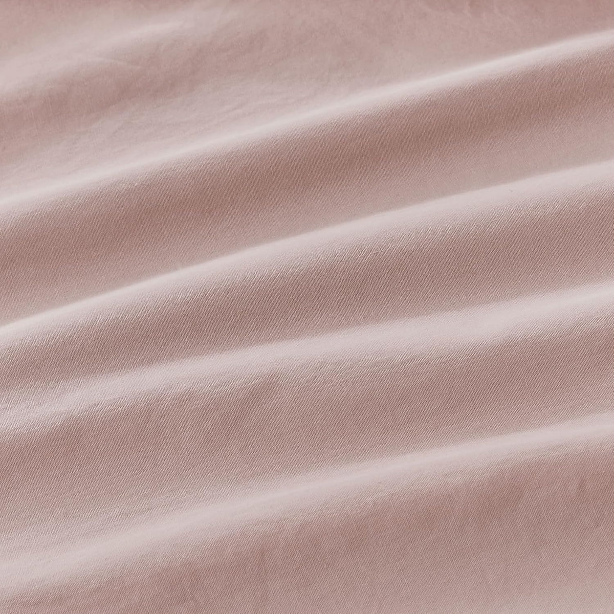 100% Vintage Washed Cotton Fitted Sheet Combo Set – 100% Natural Cotton, Ultra Soft & Breathable – Includes Fitted Sheet & Pillowcases – Machine Washable (Pink, Double)