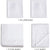 CleverPolly Vintage Washed Microfibre Sheet Set with 2 Pillowcases - White - Double