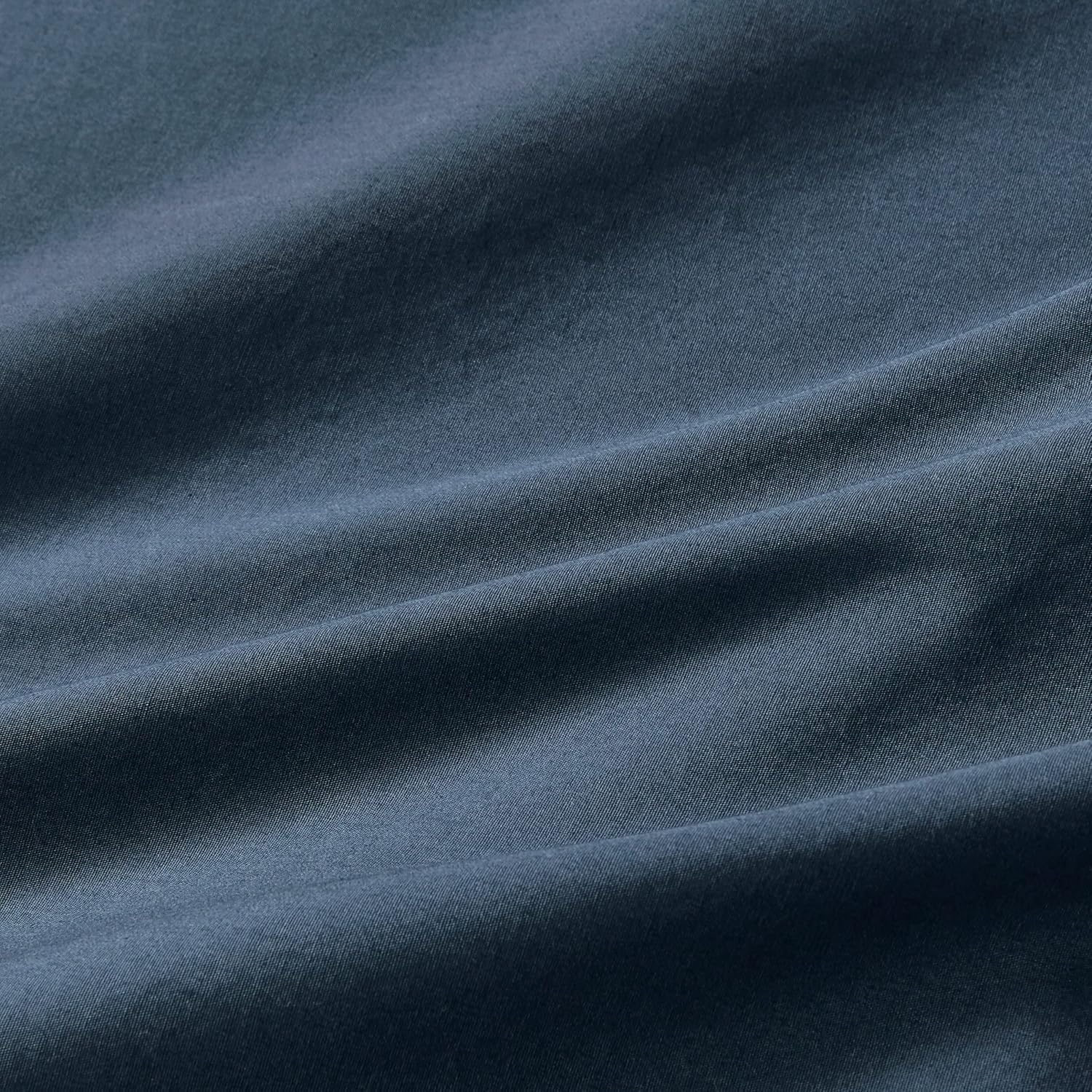 100% Vintage Washed Cotton Fitted Sheet Combo Set – 100% Natural Cotton, Ultra Soft & Breathable – Includes Fitted Sheet & Pillowcases – Machine Washable (Indigo, King)