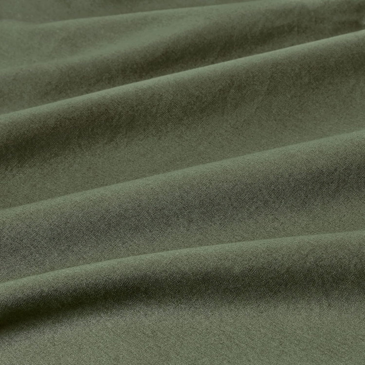 100% Vintage Washed Cotton Fitted Sheet Combo Set – 100% Natural Cotton, Ultra Soft & Breathable – Includes Fitted Sheet & Pillowcases – Machine Washable (Khaki Green, King)