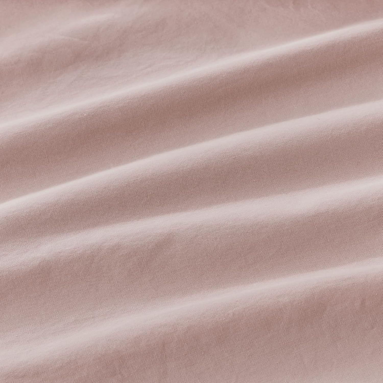 100% Vintage Washed Cotton Fitted Sheet Combo Set – 100% Natural Cotton, Ultra Soft & Breathable – Includes Fitted Sheet & Pillowcases – Machine Washable (Pink, King)