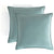 CleverPolly Vintage Washed Microfibre European Pillowcases - Set of 2 Luxurious European Pillow Covers - Seafoam