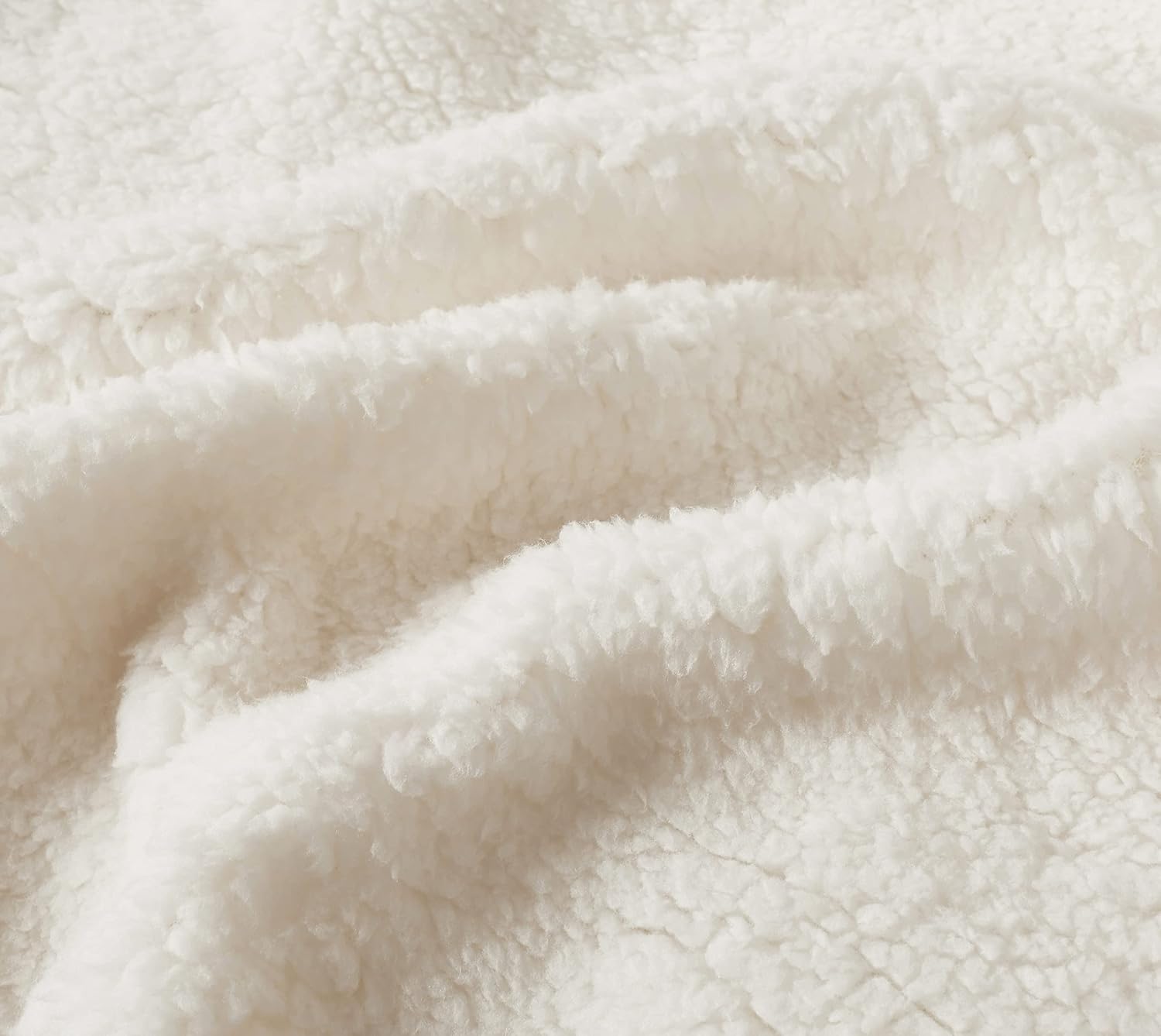 Teddy Sherpa Twin-Pack European Pillowcases - Soft Reversible Velvet & Sherpa Cushion Covers - Machine Washable with Zipper Closure -  65x65cm - Terracotta