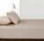 100% Vintage Washed Cotton Fitted Sheet Combo Set – 100% Natural Cotton, Ultra Soft & Breathable – Includes Fitted Sheet & Pillowcases – Machine Washable (Natural, King Single)