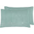 Cleverpolly 100% Premium Microfibre Tufted Standard Pillowcases - Set of 2 Luxurious Standard Pillow Cover with Elegant Design - Sage